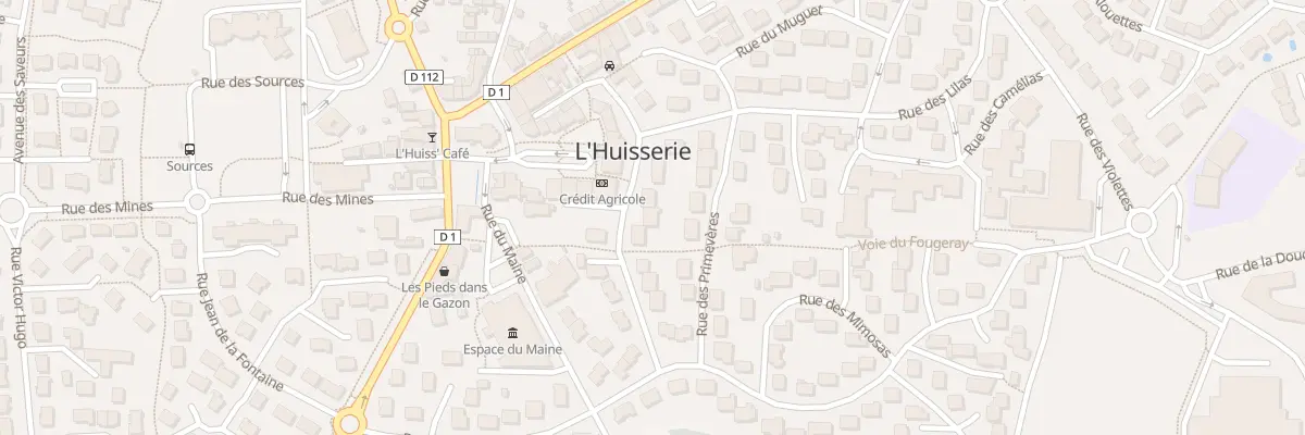 Plan du 22 Rue des Lilas à L’Huisserie