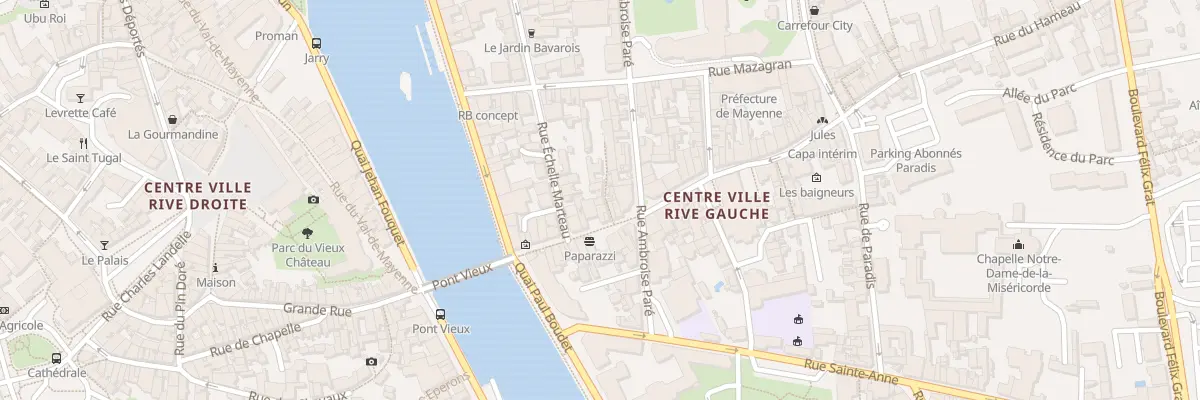 Plan du 5 Rle du Four à Laval