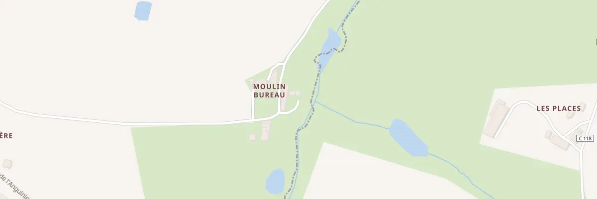 Plan du 5198 Moulin Bureau à Montournais