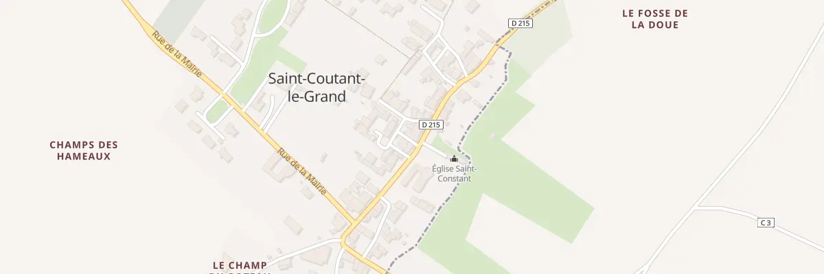 Plan du 17 Rue de l’Eglise à Saint-Coutant-le-Grand