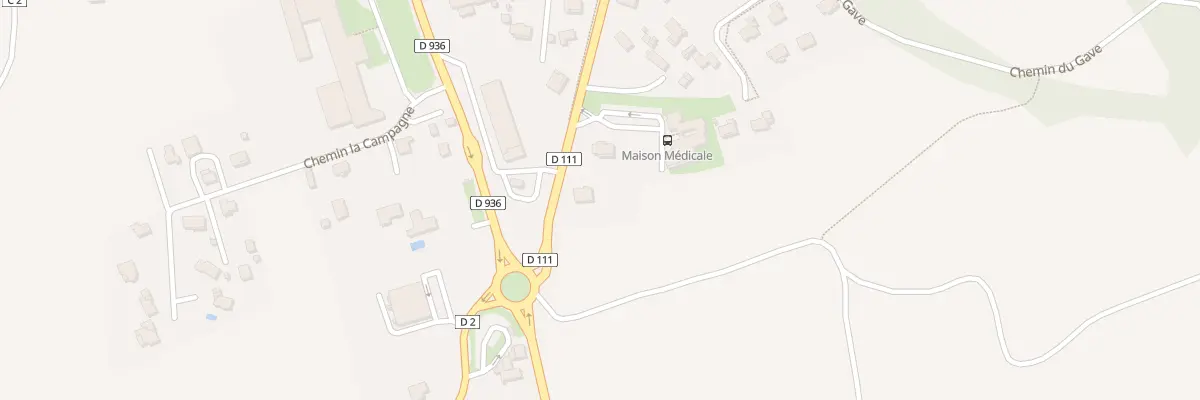 Plan du 25 Av de Navarrenx à Susmiou