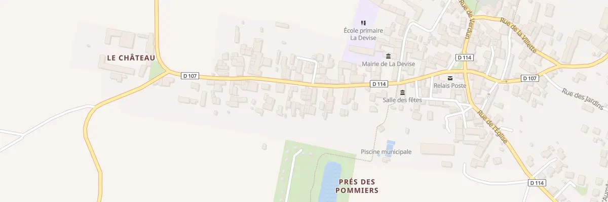 Plan du 30 Rue Éléonore d’Olbreuse à La Devise