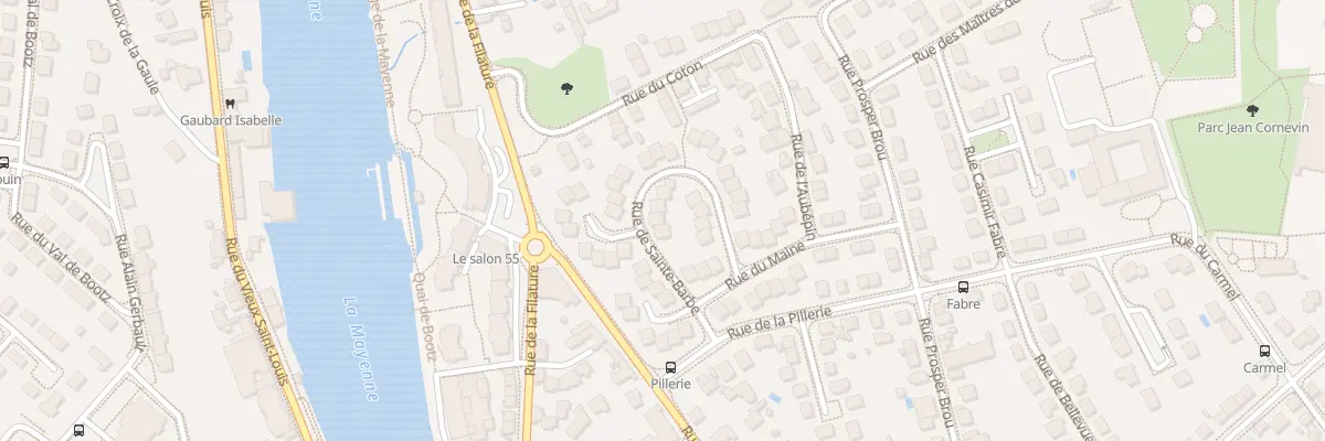 Plan du 22 Rue Ste Barbe à Laval