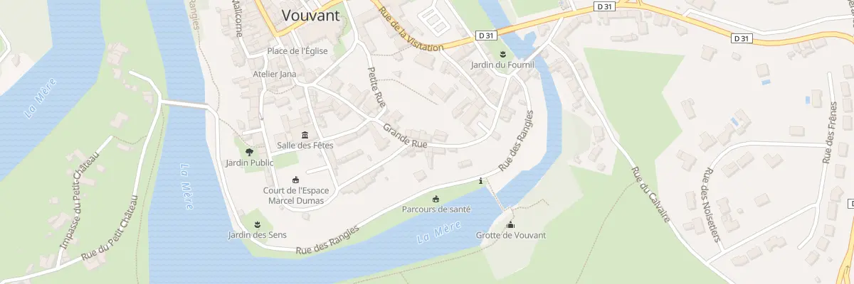 Plan du 35 Gr Grande Rue à Vouvant