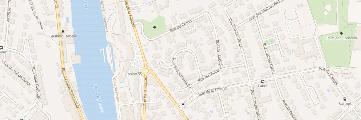 Plan du 26 Rue Sainte Barbe à Laval