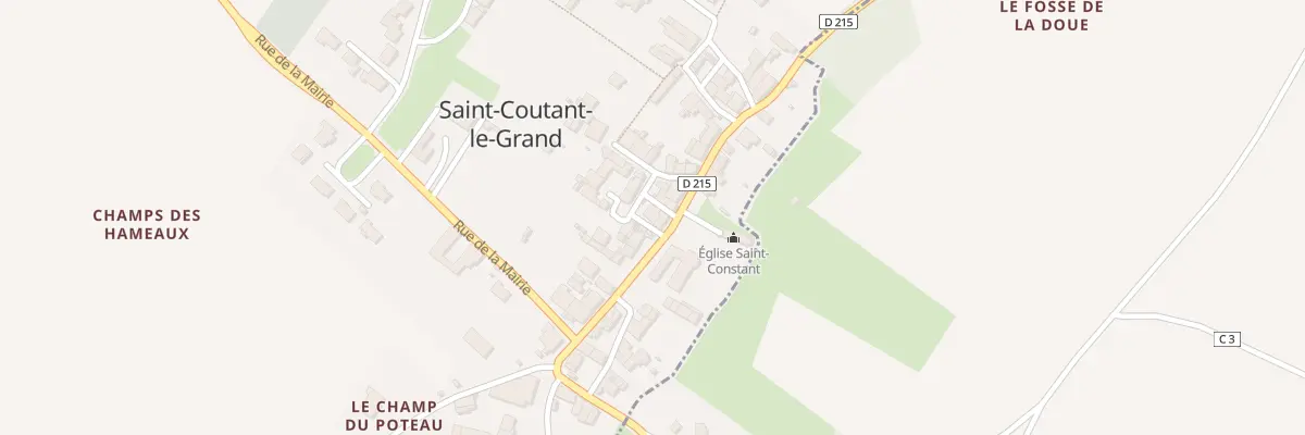Plan du 4 Rue du Presbytère à Saint-Coutant-le-Grand