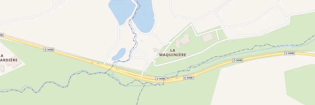 Plan du 2 La Maquinière à Terval