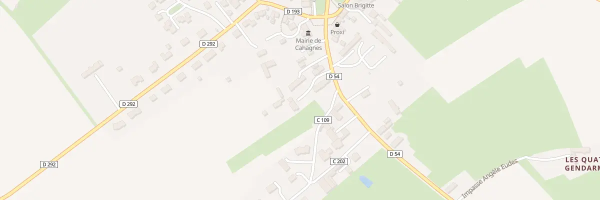 Plan du 18 Rte d’Aunay-sur-Odon à Cahagnes