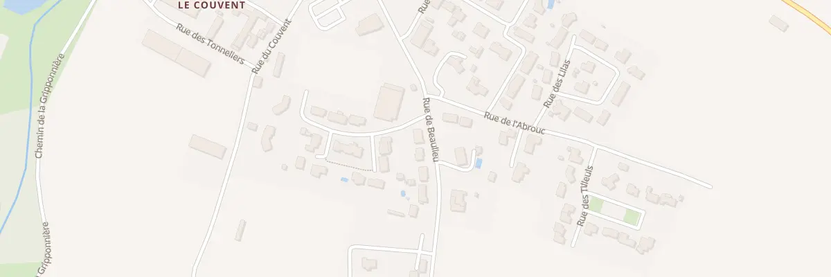 Plan du 5406 Beaulieu à Antigny