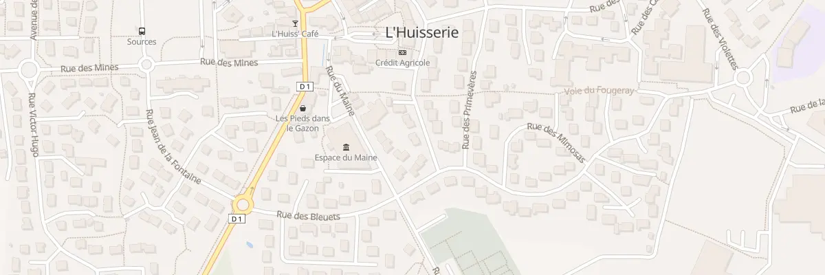 Plan du 9 Rue des Lilas à L’Huisserie