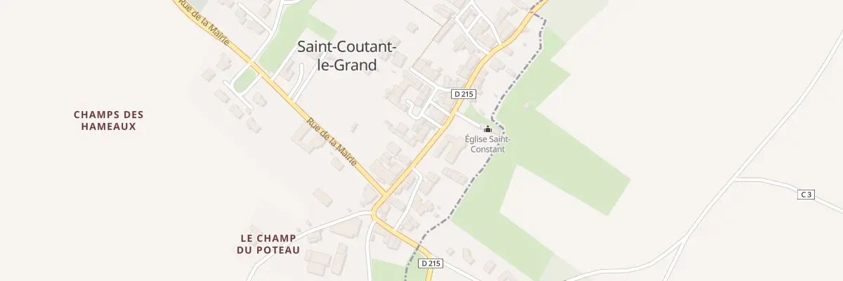 Plan du 9 Rue de l’Eglise à Saint-Coutant-le-Grand