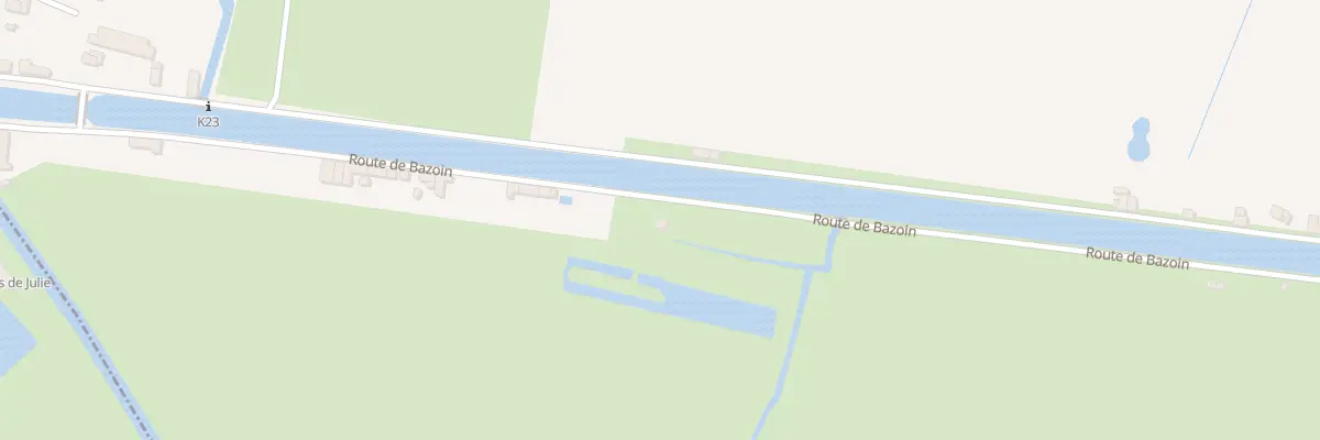 Plan du 5391 Bazoin à Damvix