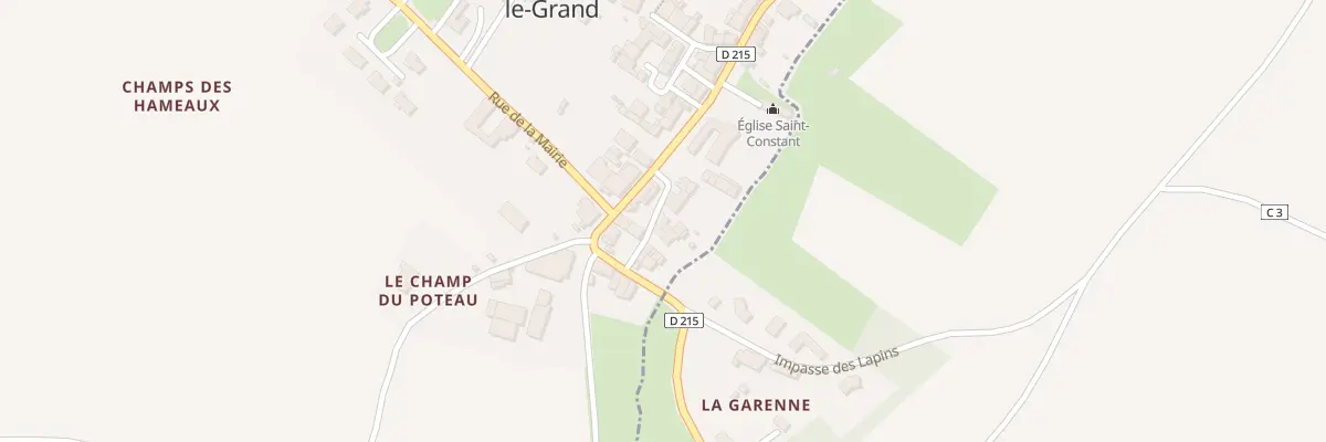 Plan du 8 Rue du Lavoir à Puy-du-Lac