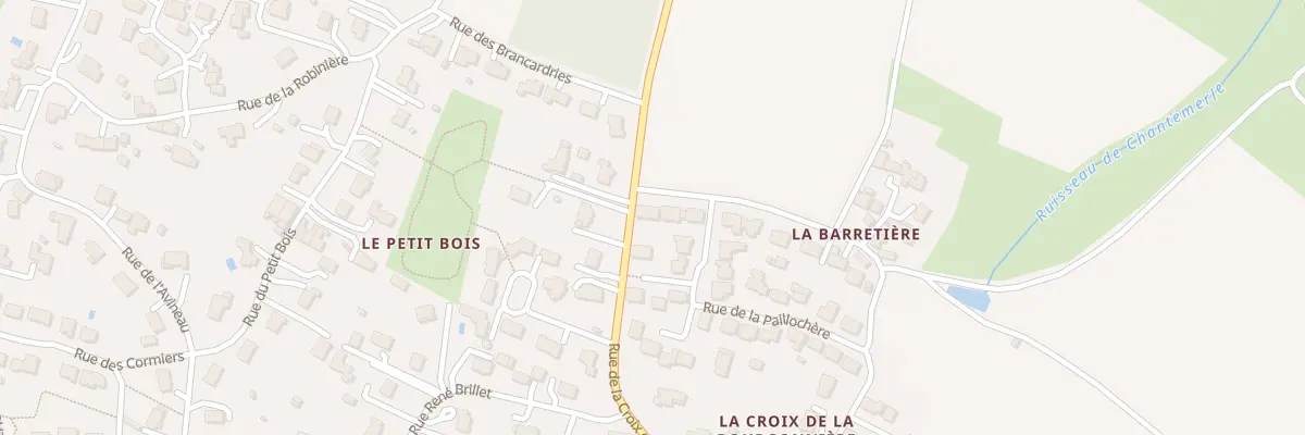 Plan du 2 Rue de la Barretière à Chalonnes-sur-Loire