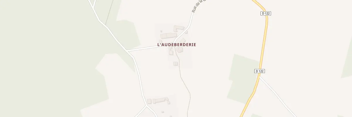 Plan du 5 Rue de la Garenne du Bois à Geay