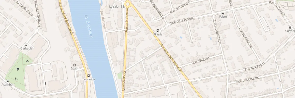 Plan du 19 Rue du Port de Bootz à Laval