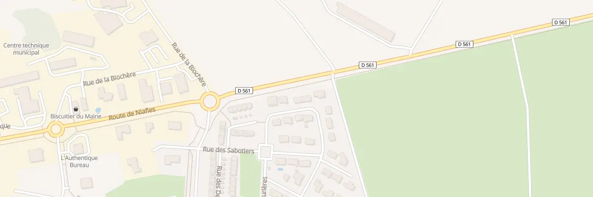 Plan du 5 Rue des Luthiers à Changé
