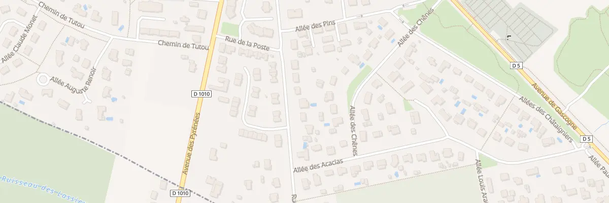 Plan du 37 Rue de Castor au Barp