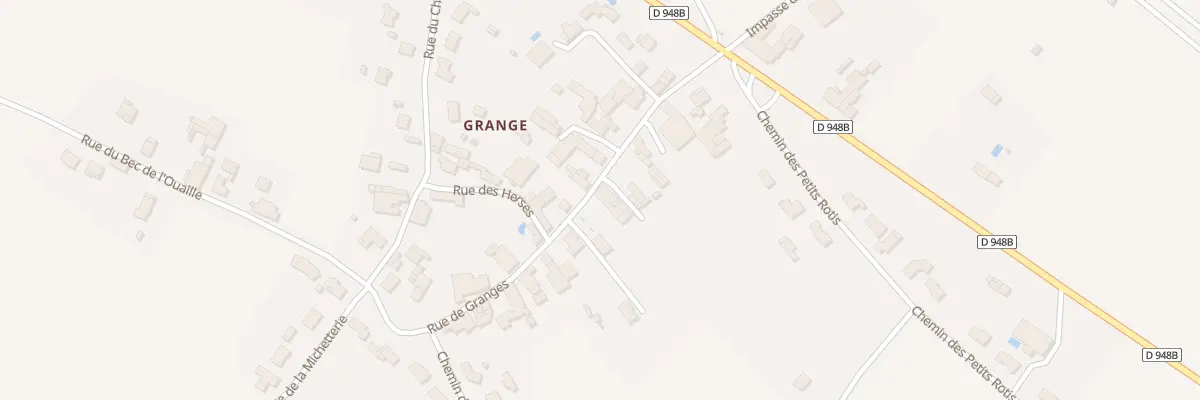 Plan du 9 Rue de granges à Fontenay-le-Comte