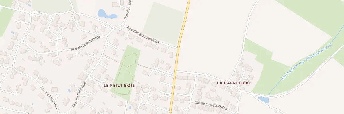 Plan du 1 Rue des Brancardries à Chalonnes-sur-Loire