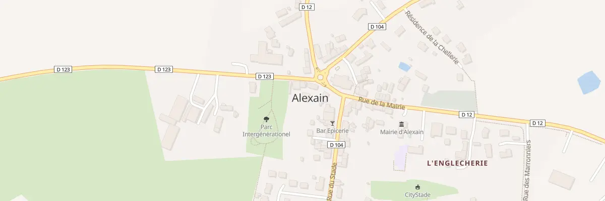 Plan du 7 Rue marin bouille à Alexain
