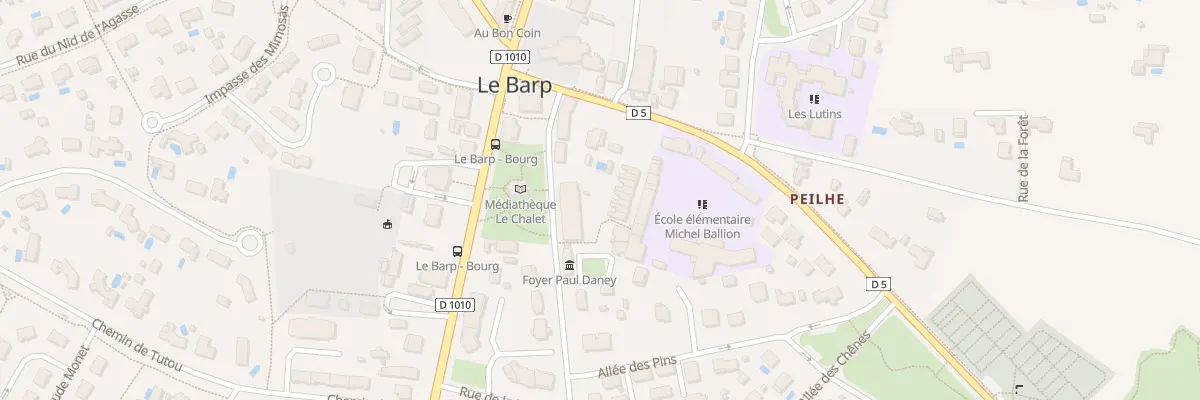 Plan du 19 Rue de Castor au Barp