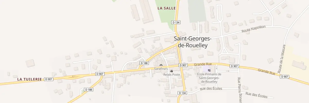Plan du 19 Rue de l’Eglise à Saint-Georges-de-Rouelley