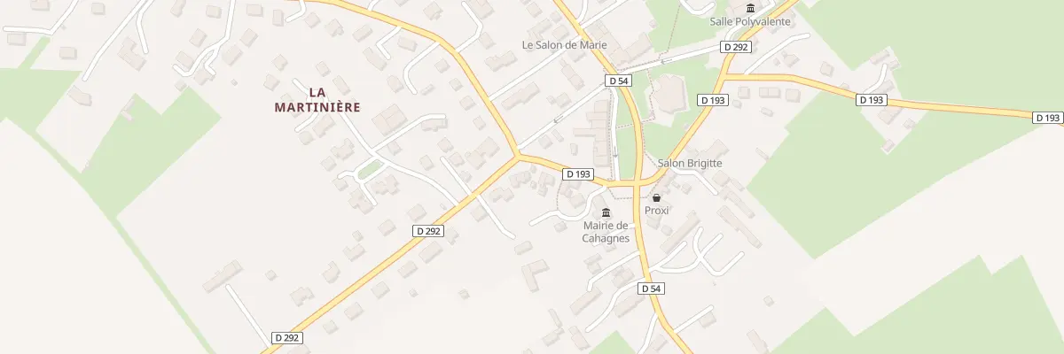 Plan du 13 Rte de Sept Vents à Cahagnes