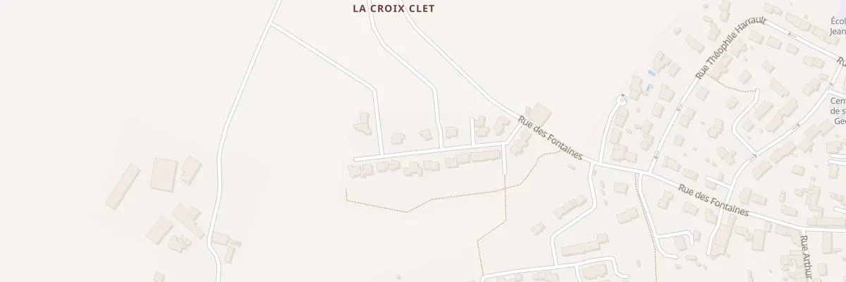 Plan du 1 Rue Sébastien Simonneau à Saint-Georges-sur-Loire