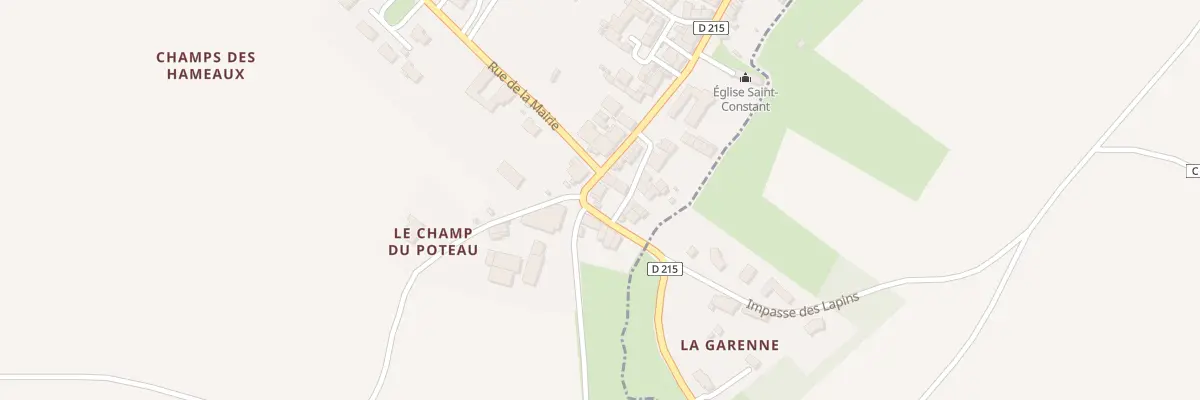 Plan du 2 Rue de l’Eglise à Saint-Coutant-le-Grand