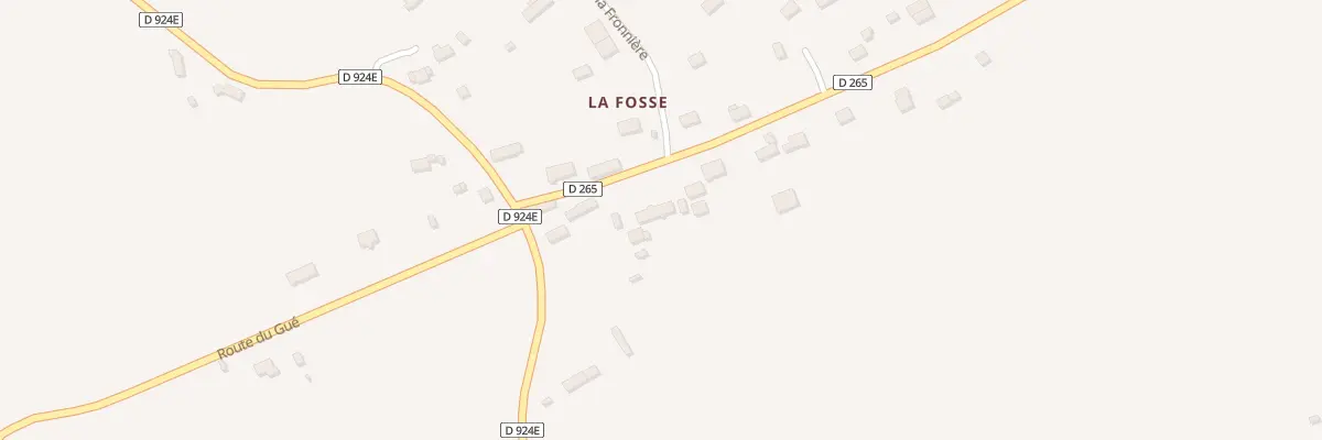 Plan du 23 Rte de la Fosse à Saint-Quentin-les-Chardonnets