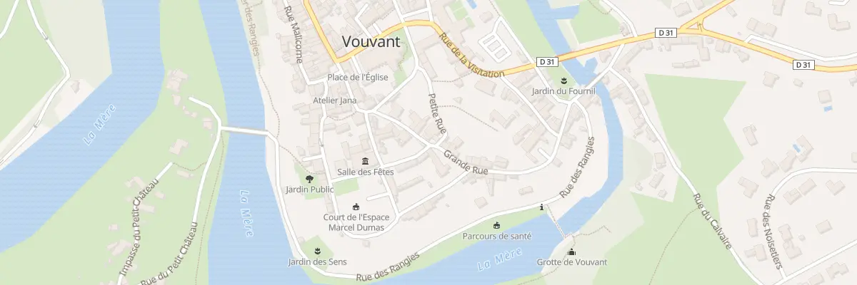 Plan du 23 Gr Grande Rue à Vouvant