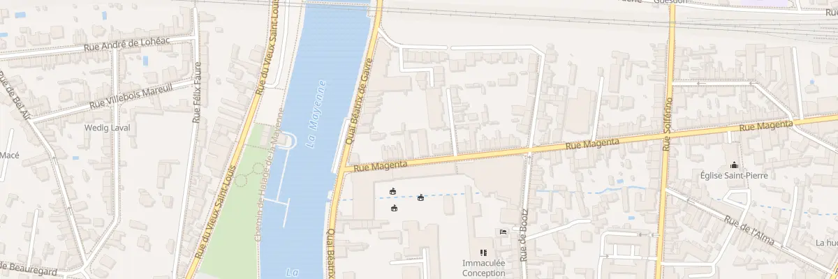 Plan du 7 Rue Magenta à Laval