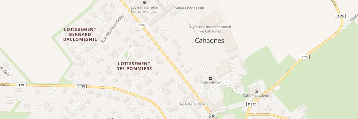Plan du 12 Rte de Caumont l’Éventé à Cahagnes