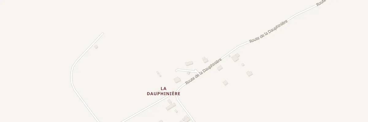 Plan du 89 La Dauphiniere à Saint-Quentin-les-Chardonnets
