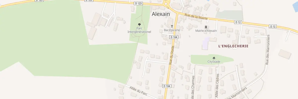 Plan du 6 Res de Livet à Alexain