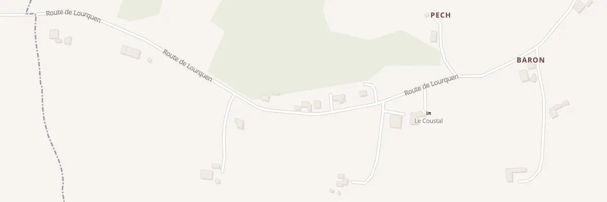 Plan du 770 Rte Lourquen à Mugron