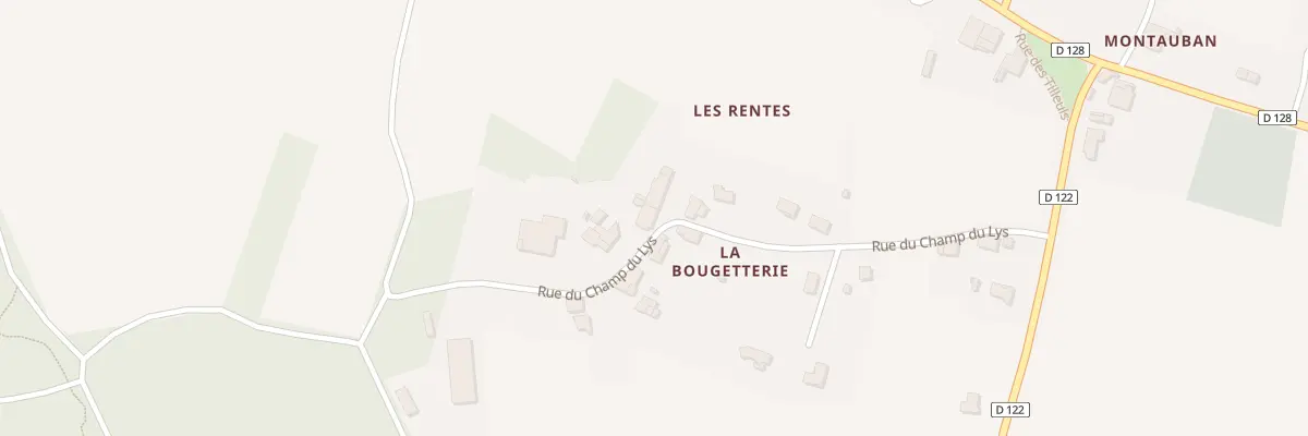 Plan du 14 Rue du Champ du Lys à Geay
