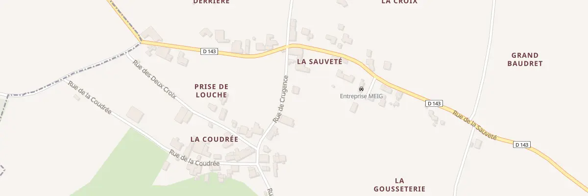 Plan du 17 Rue de la Crugence à Montpellier-de-Médillan