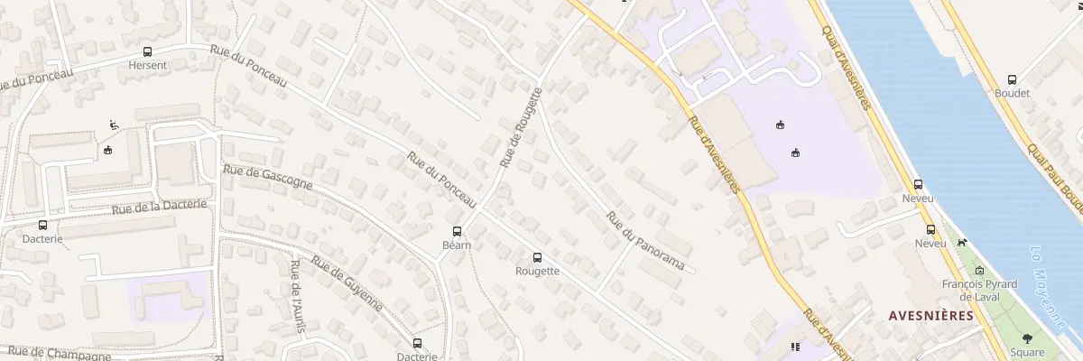 Plan du 12 Rue du Panorama à Laval