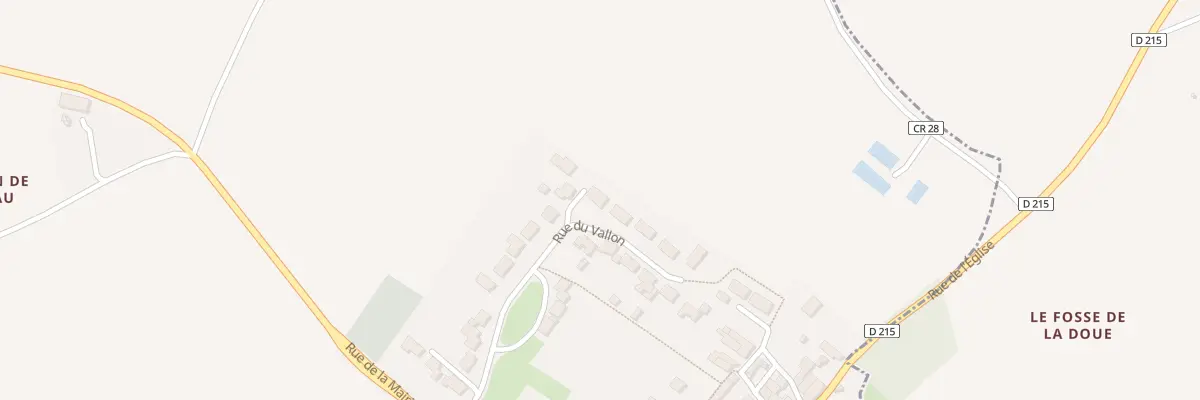 Plan du 14 Rue du Vallon à Saint-Coutant-le-Grand