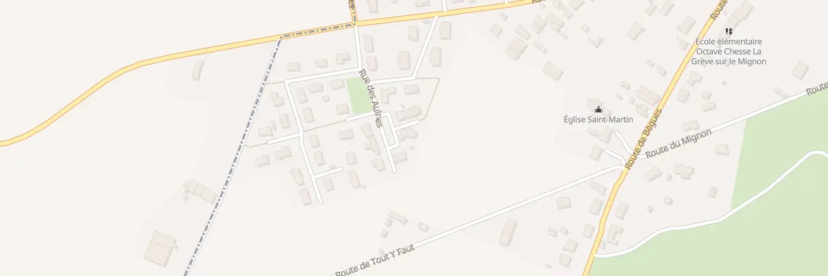 Plan du 11 Rue des Aulnes à La Grève-sur-Mignon