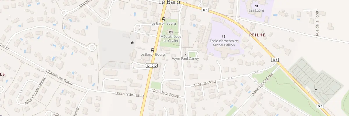 Plan du 18 Rue de Castor au Barp