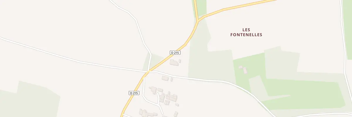 Plan du 5130 Les Fontenelles à Champdolent