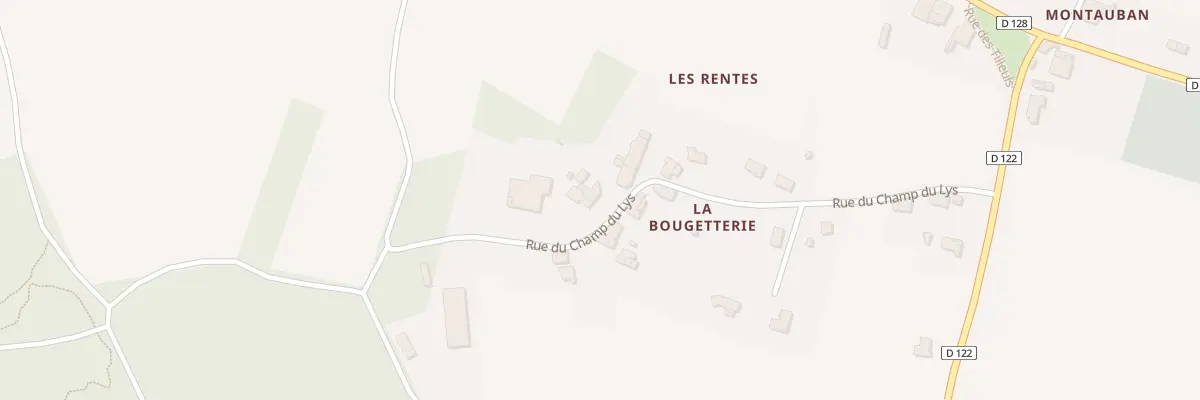 Plan du 18 Rue du Champ du Lys à Geay