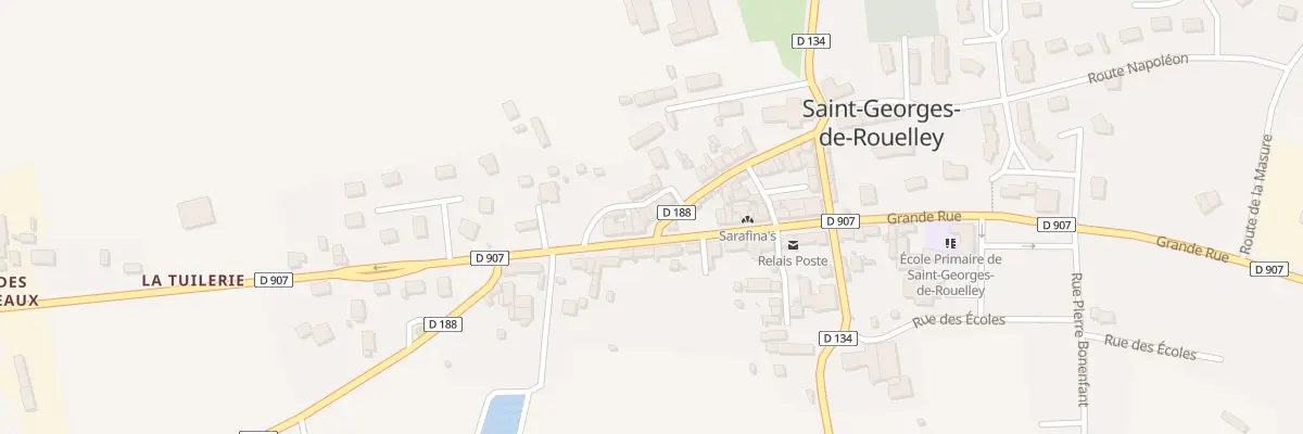 Plan du 5 Rue de l’Eglise à Saint-Georges-de-Rouelley
