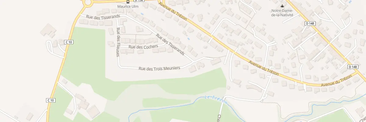 Plan du 14 Rue des trois meuniers à Toutlemonde