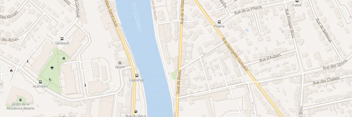 Plan du 7 Rue de la Filature à Laval