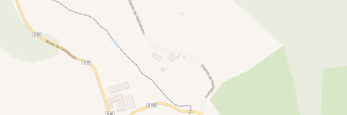 Plan du 27 Che de Nachaburru à Esquiule