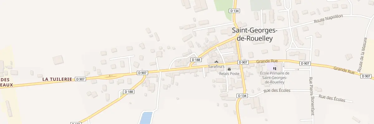 Plan du 3 Rue de l’Eglise à Saint-Georges-de-Rouelley